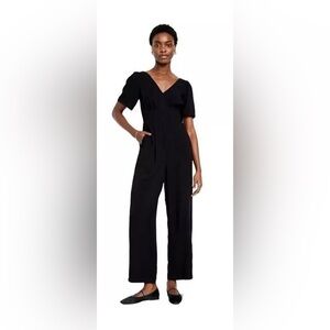 Old Navy Waist-Defined Puff-Sleeve Jumpsuit Size XS Tall